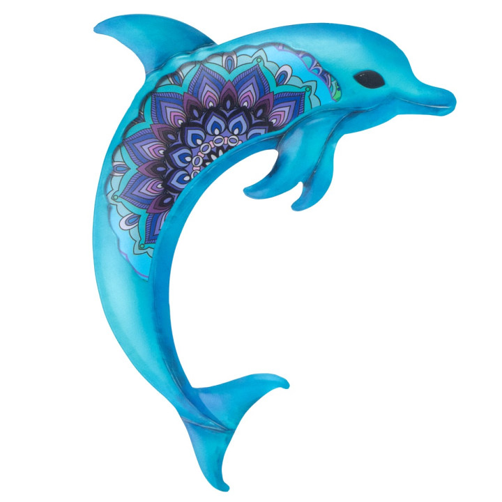 Adorno pared delfin