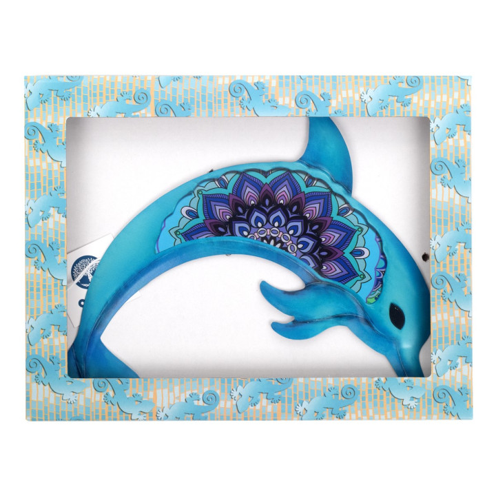 Adorno pared delfin