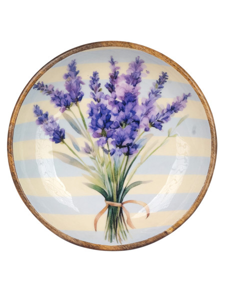 Cuenco lavanda gra.