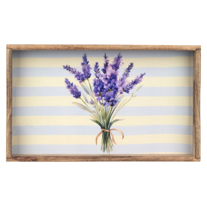 S/2 bandejas lavanda