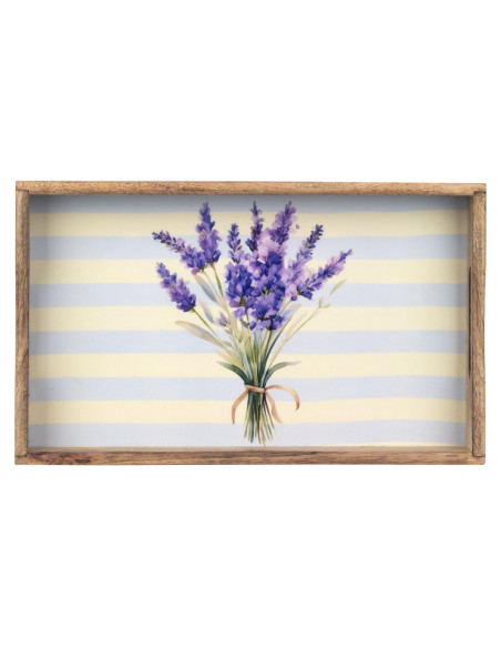 S/2 bandejas lavanda