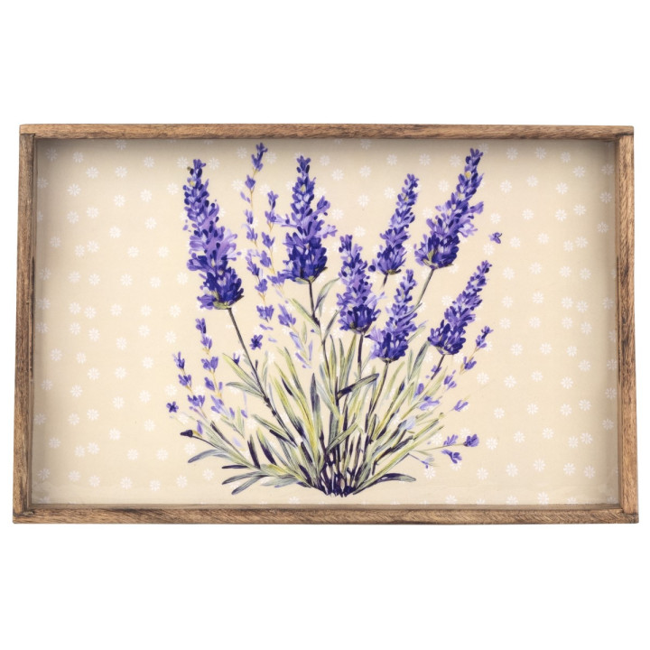 S/2 bandejas lavanda