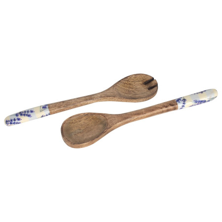 Set cuchara y tenedor lavanda 2