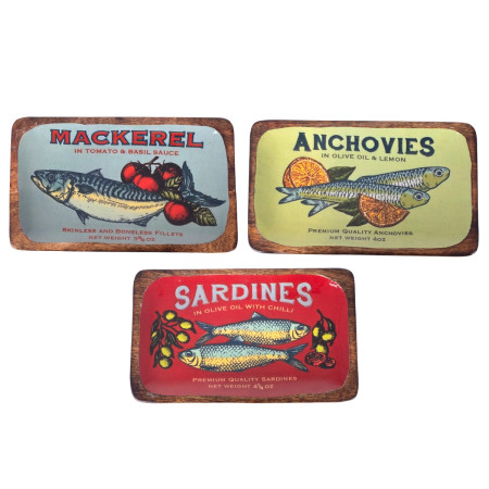 Bandeja sardinas gra. 3 dif. 2