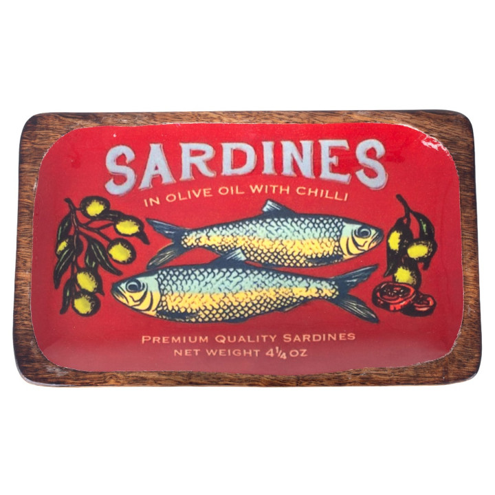 Bandeja sardinas gra. 3 dif.
