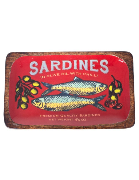 Bandeja sardinas gra. 3 dif.