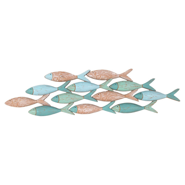 Adorno pared peces