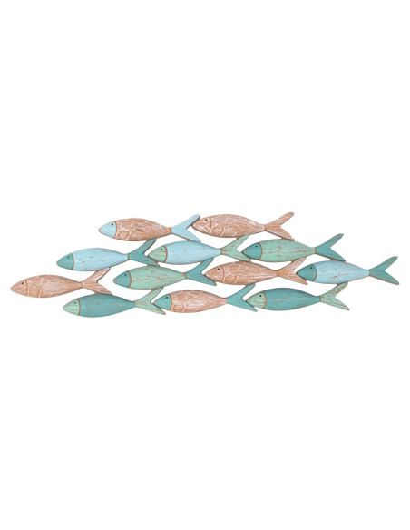 Adorno pared peces