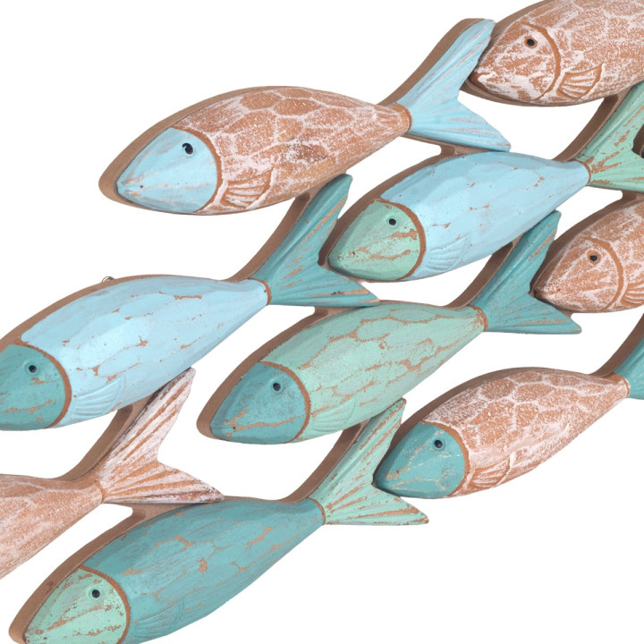 Adorno pared peces