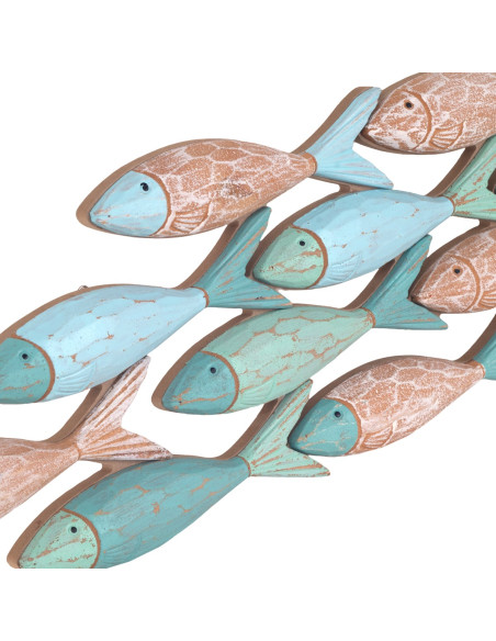 Adorno pared peces