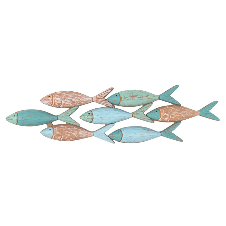 Adorno pared peces