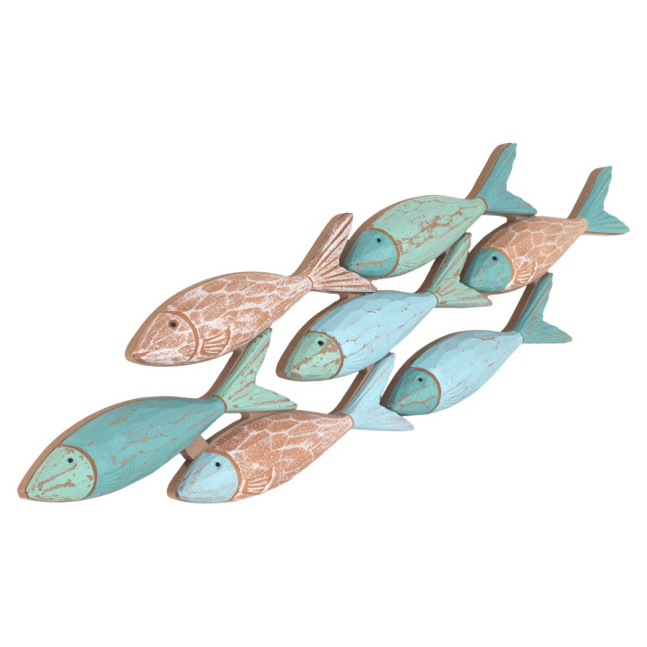 Adorno pared peces