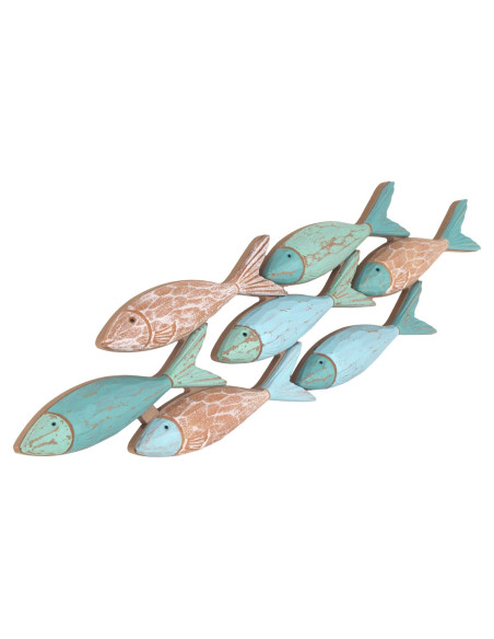 Adorno pared peces