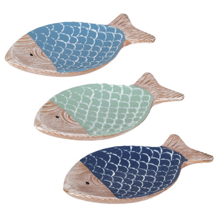 Plato peces 3 dif.