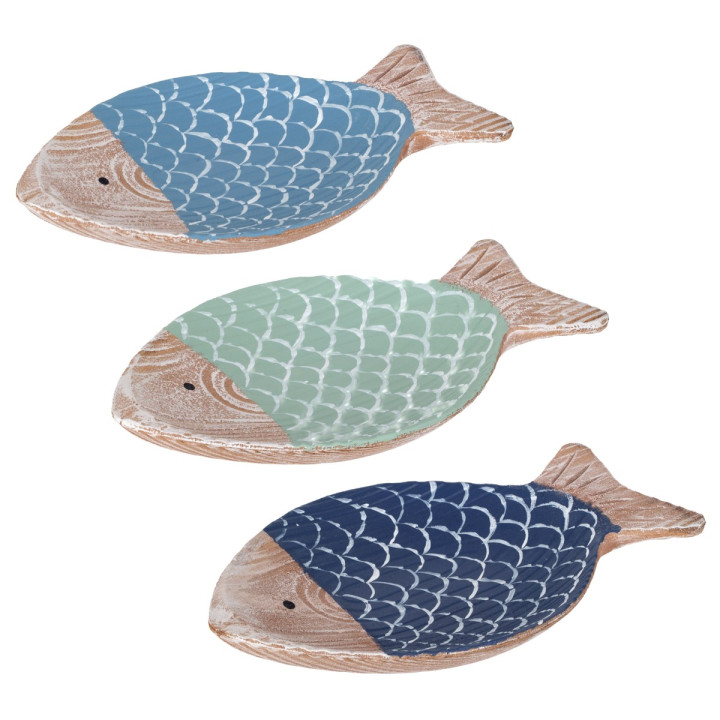 Plato peces 3 dif.