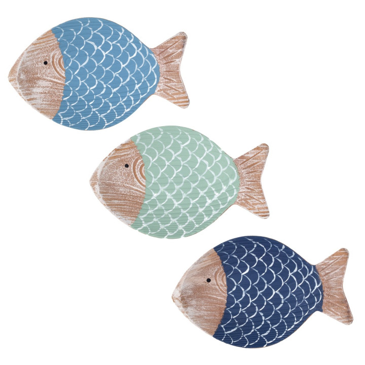 Plato peces 3 dif.