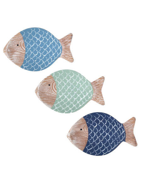 Plato peces 3 dif.