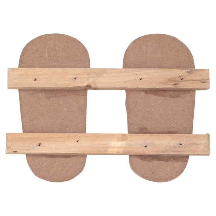 Percha chanclas 2 pomos