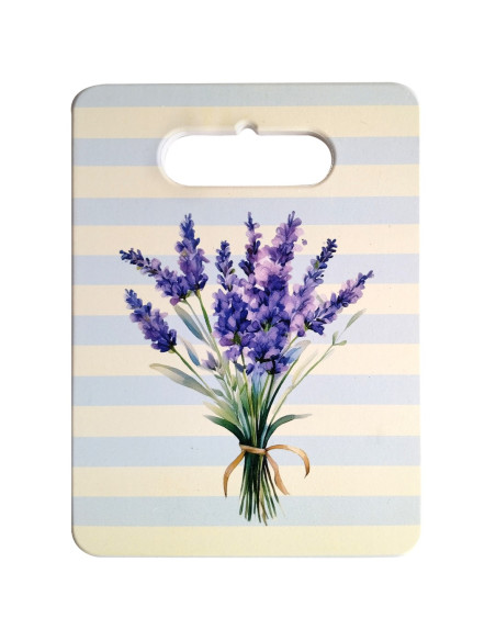 Tabla cortar lavanda 4 dif.