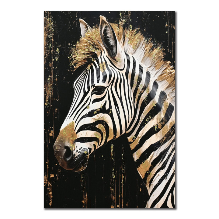 Cuadro cebra 70x100cm