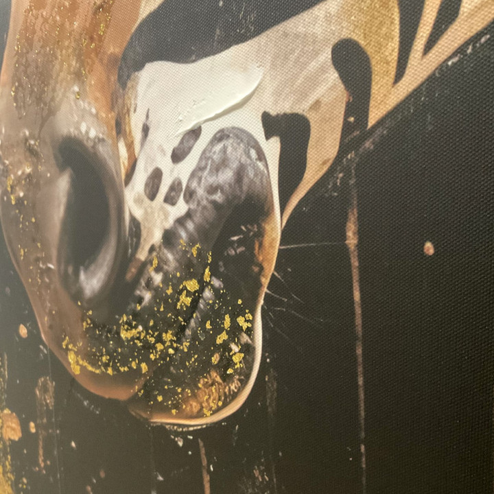 Cuadro cebra 70x100cm