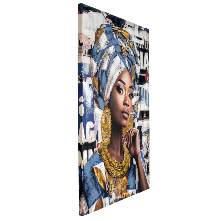 Cuadro mujer africana 80x120cm 2