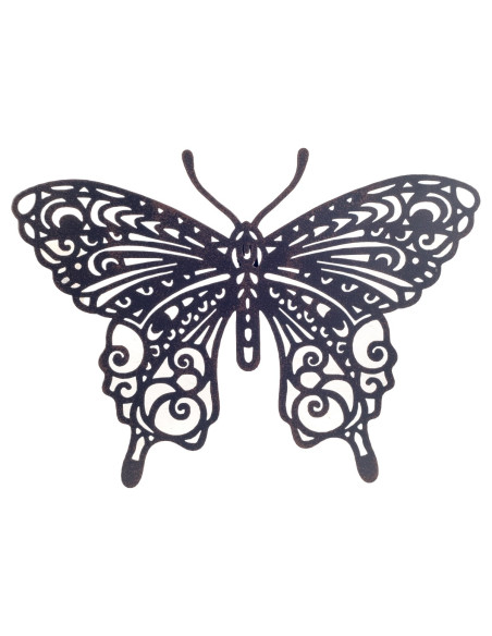 Adorno pared mariposa