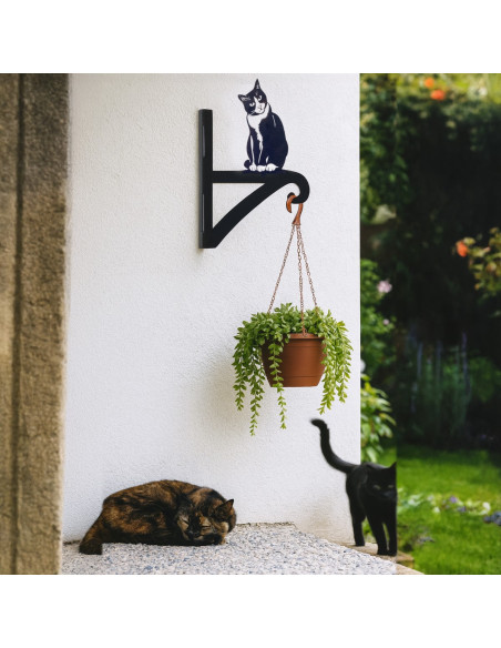Adorno pared gato
