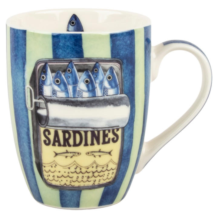 Mug sardinas c/caja regalo