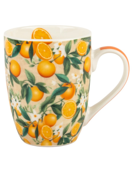 Mug naranjas c/caja regalo