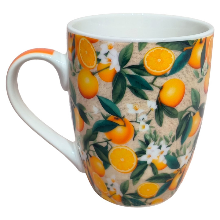 Mug naranjas c/caja regalo