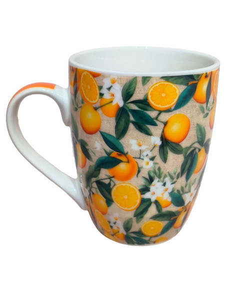 Mug naranjas c/caja regalo