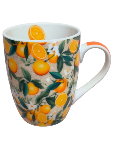Mug naranjas c/caja regalo