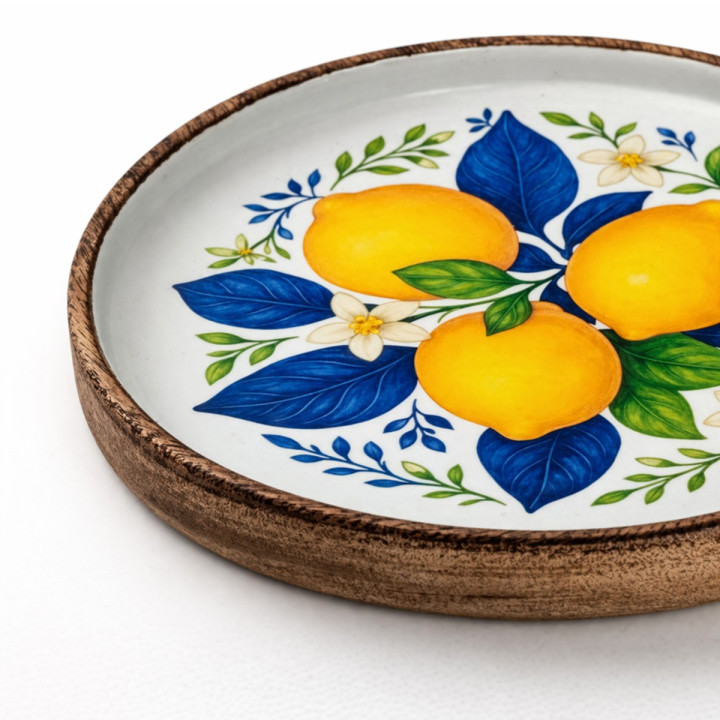 Plato limones gra.