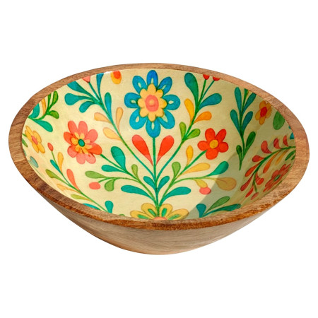 Cuenco flores gra.