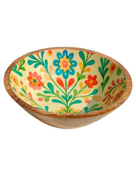 Cuenco flores gra.
