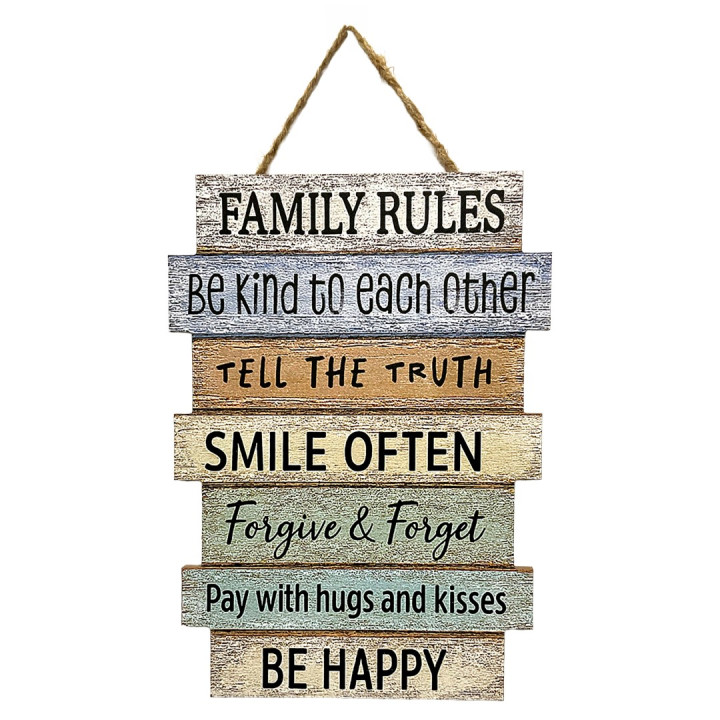 Adorno pared family rules