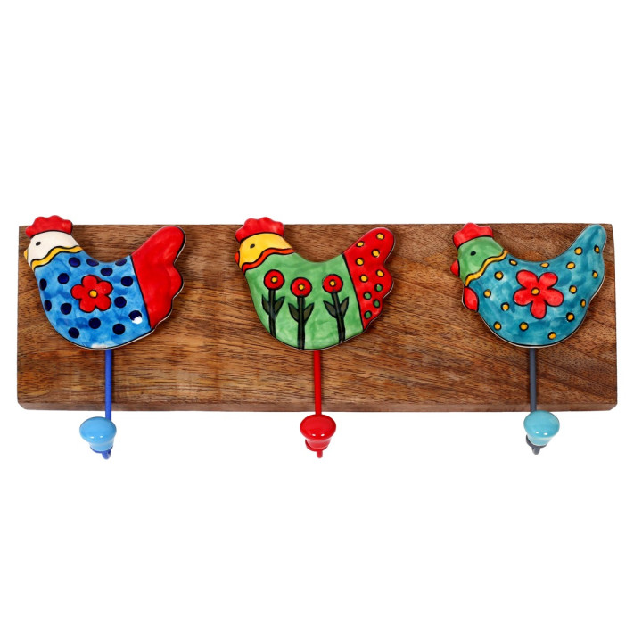 Percha 3 pomos