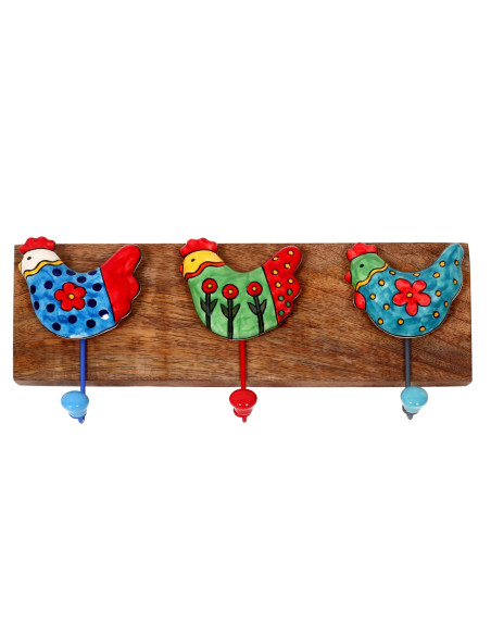 Percha 3 pomos