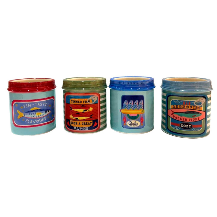 Caja sardinas gra. 4 dif.
