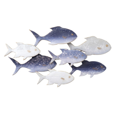 Adorno pared peces
