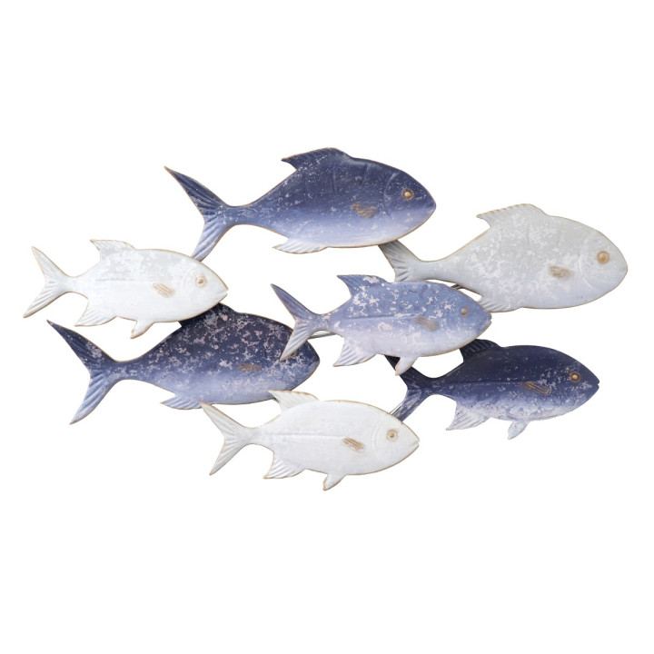 Adorno pared peces