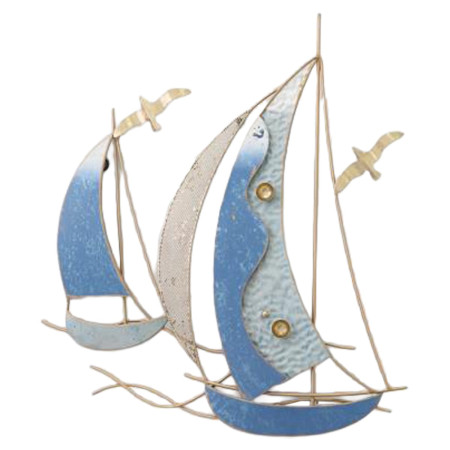 Adorno pared barcos
