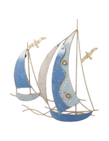 Adorno pared barcos