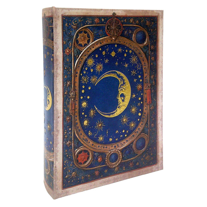 Caja libro luna