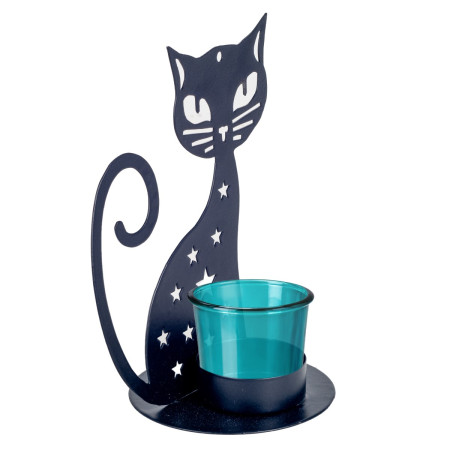 Portavelas gato 2