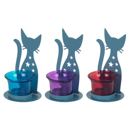 Portavelas gato 2