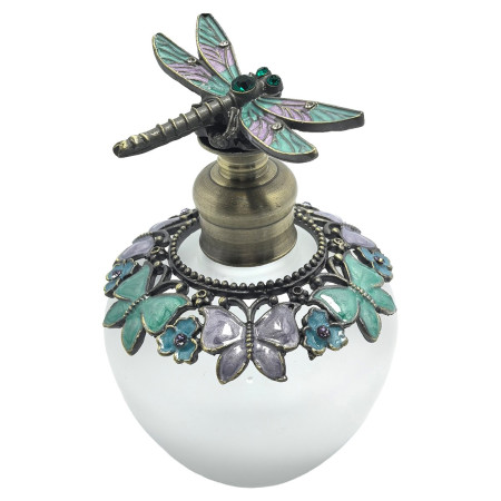 Botella de perfume libelula