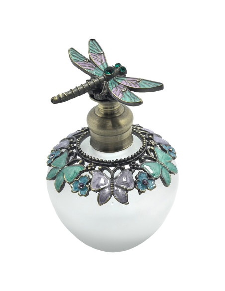 Botella de perfume libelula