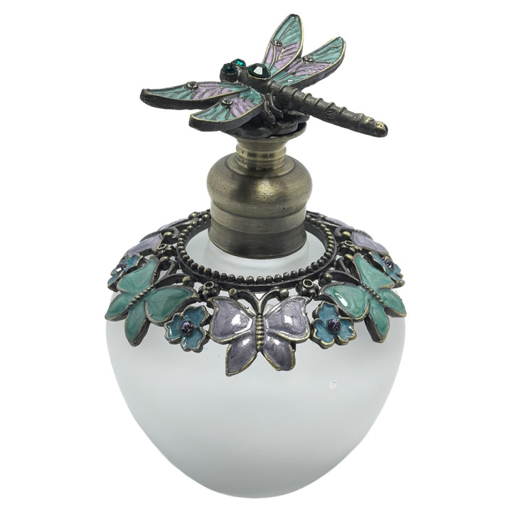 Botella de perfume libelula